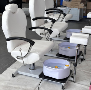 Sillón de Pedicura para Salón, Cómodo Sillón de Spa para Pies para Tratamientos de Manicura y Pedicura - Product Image 1
