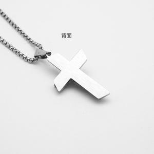 Cruz crucifixión religiosa Anti no deslustre impermeable Acero inoxidable moda joyería colgante collar para hombres mujeres al por mayor - Product Image 5