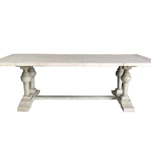 โต๊ะอาหารไม้รีไซเคิลทรงสี่เหลี่ยมคลาสสิกคุณภาพสูงสำหรับ 10 ที่นั่ง ขายส่ง - Product Image 2