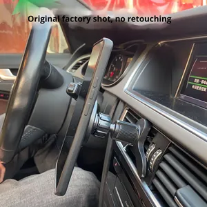 <strong>Lotzi</strong> MG-02 Alloy Car Phone Holder with Magsafe &amp; Strong Magnetic Suction Portable for Car Navigation Air Outlet - Product Image 6