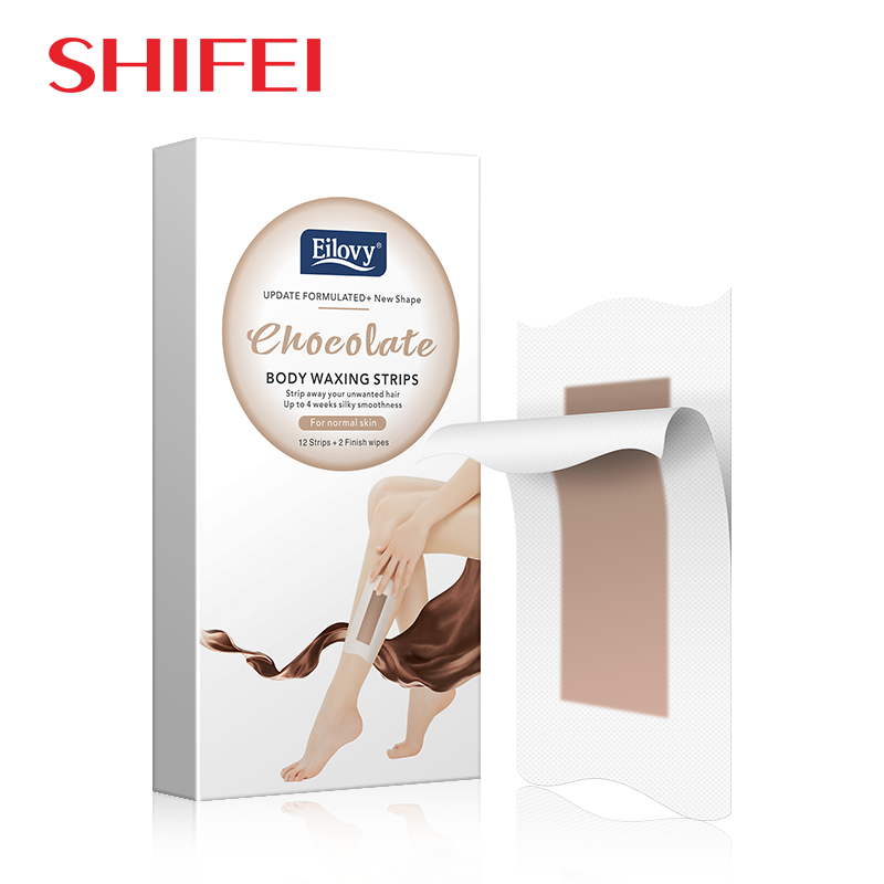 Нетканая Депиляционная восковая полоска, односторонние восковые полоски для удаления волос