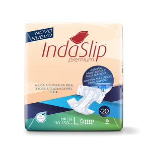 INDASLIP PREMIUM L9 B20 100% Couches pour adultes sans latex SGS-Proderm Couches pour incontinence urinaire approuvées dermatologiquement - Product Image 3