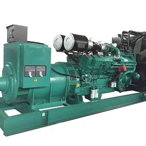 Shx Fabriek Genset 1100kw/1375kva Ac Drie Fase Open Type Marine Diesel Generator Voor Verkoop Filipijnen