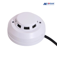 Détecteur de fumée photoélectrique filaire RJ12 OEM blanc en ABS pour centre de données, armoire de télécommunications, alerte incendie