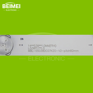 Tira de luz <span class=keywords><strong>Led</strong></span> para TV, tira de retroiluminación de TV, 2 unidades/lote, para Seewo, 7led, 3V, 2 unidades - Product Image 5