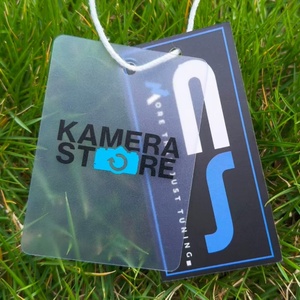 Tùy Chỉnh Kích Thước Và Hình Dạng Thiết Kế Giấy Pet Treo <span class=keywords><strong>Tag</strong></span> Cho Quần Áo Nhãn Giày Jeans Logo Đu <span class=keywords><strong>Tag</strong></span> - Product Image 2