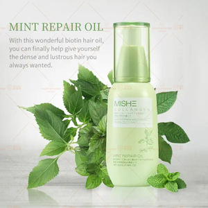 Huati Sifuli MISHE 800ml Venta al por Mayor OEM ODM Champú y Acondicionador Reparador de Cabello Dañado con Menta, Árbol de Té y Colágeno Nutritivo - Product Image 5