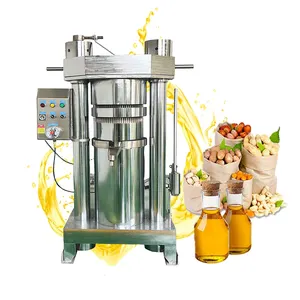 Machine commerciale de presse à huile d'olive Machine industrielle de presse d'huile d'olive Pressage à froid Machine de presse de beurre de cacao