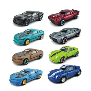 Fabriek Direct 1/64 Hot Gratis Wiel Diecast Auto Model Mini Metalen Auto Speelgoed Auto Voor Kinderen