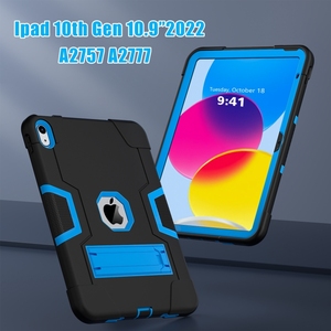 Trường hợp đối với <span class=keywords><strong>iPad</strong></span> 10th Gen không có chủ bút chì nhiệm vụ nặng nề chống sốc gồ ghề bảo vệ <span class=keywords><strong>iPad</strong></span> 10.9 inch Phát hành 2022 <span class=keywords><strong>Walmart</strong></span> ONN máy tính bảng - Product Image 4