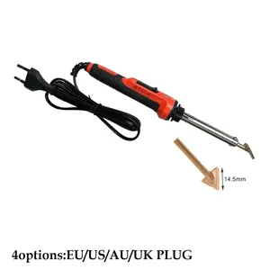 100W réparation de <span class=keywords><strong>pare</strong></span>-chocs de voiture <span class=keywords><strong>fer</strong></span> à <span class=keywords><strong>souder</strong></span> électrique agrafeuse chaude kit de réparation de soudeur en plastique outils agrafeuse thermique outil de repassage du cuir - Product Image 4