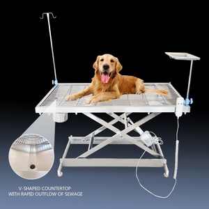 कुत्तों के लिए स्टेनलेस स्टील इलेक्ट्रिक पशु चिकित्सा चिकित्सा चिकित्सा तालिका 1 साल की वारंटी मुक्त स्पेयर पार्ट्स शामिल - Product Image 3