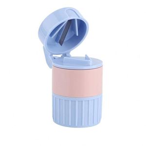 เครื่องบดเม็ดยาพร้อมที่ตัดยา เครื่องบดผงยา ตัวแบ่งยาเม็ด 4 in 1 กล่องใส่ยา - Product Image 1