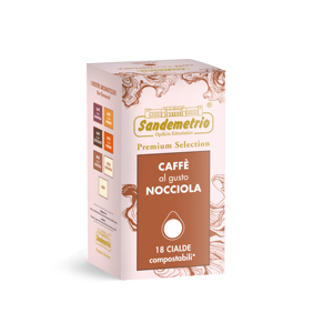 18 Capsule di Caffè alla Nocciola Sandemetrio 0,19€ per Capsula, K-Cups Premium per Amanti del Caffè - Product Image 1