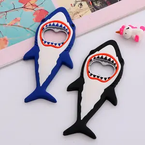 OEM Customized Shape Multi Function Fridge Magnet 2D/3D Rubber Soft Pvc Cartoon Wine Bottle Opener With Magnet