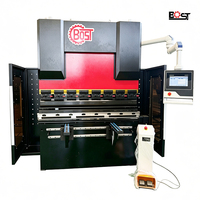 Prensa Plegadora CNC Automática de Alta Resistencia BOST de 110T, Equipo Electrohidráulico para Doblar Placas, Máquina de Doblado de Aluminio