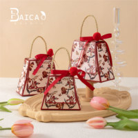 Nouvelles Boîtes et Sachets de Dragées de Mariage – Boîtes à Cadeaux Style Forêt, Boîtes Vides Portables