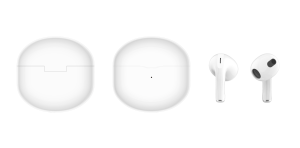 หูฟังไร้สายแบบสเตอริโอ พร้อมไฟ LED แสดงสถานะแบตเตอรี่ ชิปเซ็ต Airoha กันน้ำ ดีไซน์แบบใส่ในหู รุ่น <span class=keywords><strong>Air</strong></span> 5 พร้อมระบบตัดเสียงรบกวน ANC และ ENC มาตรฐาน IPX4 ควบคุมด้วยระบบสัมผัส - Product Image 5