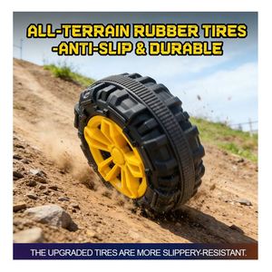 Coche Eléctrico Infantil con Luces LED, Motor 390, Batería de 12V 7Ah, Control por Aplicación, Música USB, Luces Intermitentes, para Niños de 2 a 4 Años, de Plástico - Product Image 3