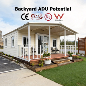Villa de luxe préfabriquée moderne de 20 pieds, 2 chambres, modulaire et extensible, avec installation électrique UL, pour ADU de jardin aux États-Unis, pour un revenu passif - Product Image 6