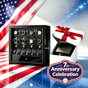 [Enlace Exclusivo para la Oferta de 7.º Aniversario] Compre un Relojero Automático de Lujo Negro con 8+6 Ranuras y Obtenga una Caja para un Solo <span class=keywords><strong>Reloj</strong></span> Gratis - Product Image 1