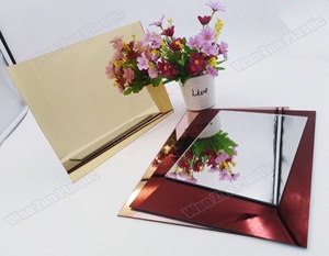 Muestra gratis de vidrio Plexi láminas de plástico acrílico etiqueta de la pared de acrílico ver-a través de espejos acrílico 2 <span class=keywords><strong>espejo</strong></span> - Product Image 3
