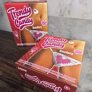 Bragas de diseño popular al por mayor Tallas grandes Mujeres <span class=keywords><strong>Ropa</strong></span> <span class=keywords><strong>interior</strong></span> <span class=keywords><strong>comestible</strong></span> de colores Caramelo - Product Image 1