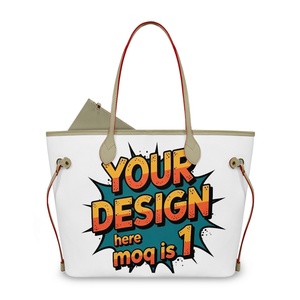 Borsa a Tracolla Personalizzabile in PU per <span class=keywords><strong>Donna</strong></span>, Pochette con Cerniera, Borsa Tote Monocolore Popolare di Grande Capacità - Product Image 5