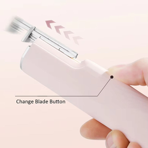 OEM 無痛電動眉毛トリマー 顔用防水ビキニトリマー 充電式電気シェーバー脱毛器 家庭用 - Product Image 6