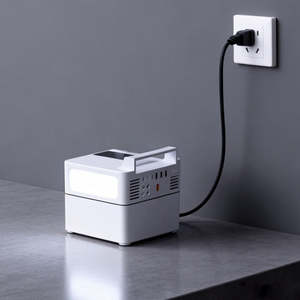 Estación de energía portátil de 300w y 192wh con toma de corriente alterna, generador solar para acampar al aire libre, respaldo de emergencia para el hogar con pantalla táctil - Product Image 4