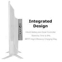 Télévision Intelligente HD de 32 Pouces 12V DC, Alimentée par Panneau Solaire, Rechargeable avec Systèmes PAL NTSC SECAM, Colorée (Personnalisée) – Modèle SNTV-32