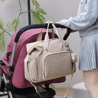 Sac à dos grande capacité multifonctionnel pour maman et bébé, idéal pour les sorties hivernales, élégant et pliable