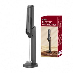 Automatic Foam Maker Milk <b>Steamer</b> Handheld Coffee Whisk <b>Electric</b> Milk Frother - Product Image 1