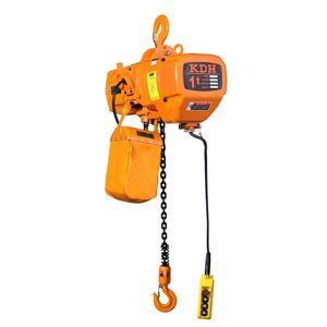 KDH รถยกไฟฟ้า1Ton เครนเคลื่อนที่220V-480V โซ่ยกน้ำหนักแพลตฟอร์มแบบแขวน - Product Image 1