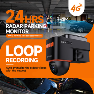 4G Monitor Camera Featuring <strong>Motion</strong> <strong>Detection</strong> Cloud Storage <strong>Dash</strong> <strong>Cam</strong> Front and Rear 1080P Anti with Wifi Theft Protection for Car - Product Image 6