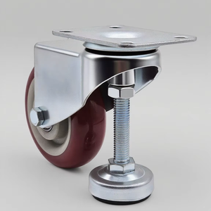 4-Zoll 360-Grad Verstellbare Schwerlast-Lenkrollen 100KG Tragfähigkeit Kugellager PP Langlebiges Industrie-Equipment - Product Image 5