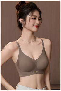 卸売 軽量 ワイヤレスブラ ジェリーゲル ランジェリー レディース プラスサイズ シームレスブラ - Product Image 5