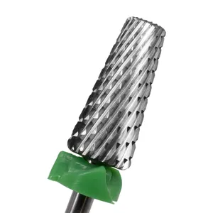 New 7.00mm 5 in 1 Cross Cut Bit carbide nail drill bit manicure tools 5xc 4xc 3xc carbide nail bit