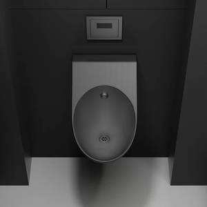 Urinario con Sensor de Acero Inoxidable, Diseño Moderno, Ahorro de Agua y Resistente al Vandalismo, Montado en la Pared para Hospitales, Hoteles y Cárceles - Product Image 1