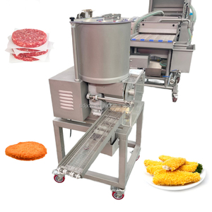 Máquina automática para hacer <span class=keywords><strong>hamburguesas</strong></span> de carne de acero 304 de la industria JASIMA - Product Image 5