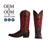 Bottines de cow-boy à talon épais confortables et de haute qualité CHENO pour femmes, chaussures de marche pour la vie quotidienne, en cuir souple