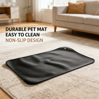 Tapis de mise à la terre pour animaux de compagnie, en cuir PU, antistatique, conducteur, sûr et confortable, OEM/ODM disponible