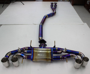 Alliage de titane d'échappement Catback personnalisé pour Nissan Gtr/gt-r R35 3.8tt 101mm tuyau en Y tuyau d'échappement silencieux système d'échappement d'échappement - Product Image 5