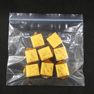 Custom Logo Gravure Printed Clear PE <b>Plastic</b> <b>Resealable</b> Grip Seal Ziplock Zipper <b>Bags</b> Microwaveable Freezer Safe S/M/L Sizes - Product Image 3