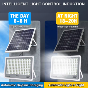 Bảng điều khiển 100W 200W 300W 400W 500W phản xạ năng lượng mặt trời dẫn lũ Đèn sân vườn ngoài trời Chống sấm sét - Product Image 6