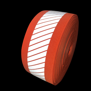 All'ingrosso KAIREN rettangolare personalizzato colorato nastro riflettente fluorescente tessuto di avvertimento in Nylon poliestere nastro in PVC - Product Image 5