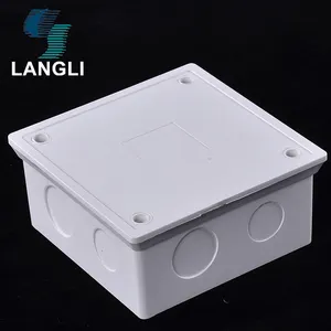 Wholesale Electrical Accessories 4x4 Pvc Plastic Adapter Junction Box