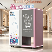 Nouvelle Cabine Photo Miroir 2026 Personnalisable Multi-Langues avec Imprimante et Compatible Appareil Photo pour Selfies Instantanés