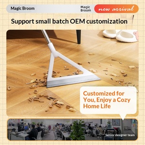Multifunctional Magic Broom Large Handheld Waterproof Non-Stick Hair Bathroom Floor Kitchen Cleaning Water Scraper - Product Image 3