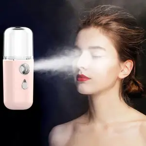Top Quality Portable Nano Facial Mist Sprayer 30ml Mini Face Humidifier USB Rechargeable Handy Skin Care Machine